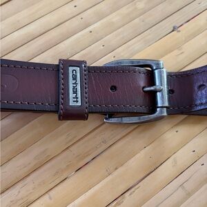 Carhartt Brown Leather Belt for Men - Size 36